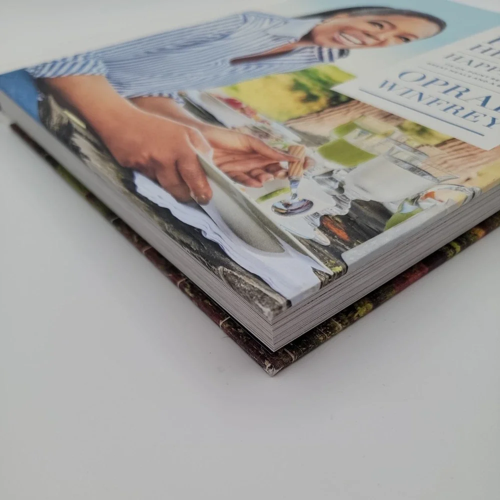 Oprah Winfrey Food Health and Happiness Hardcover First Edition Cookbook Ex Con